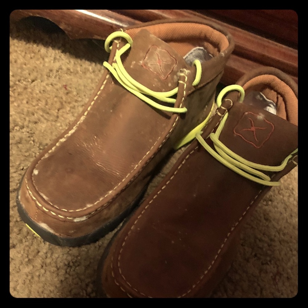 Twisted X steel toe boots